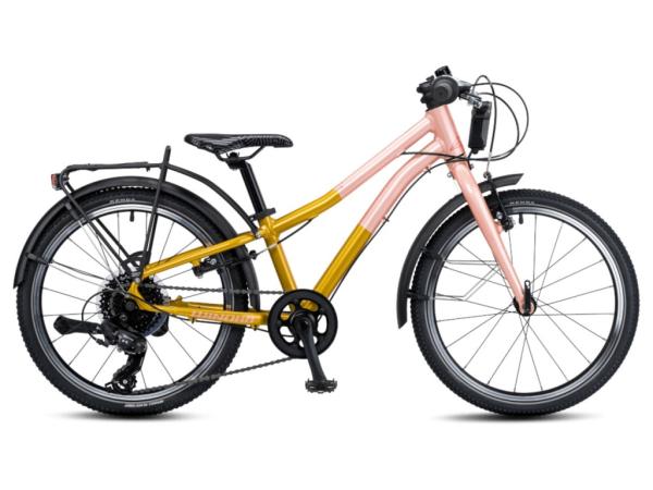 Winora Chica 20" 7-G Tourney 22-24 princess gold/cupcake pink Rh25