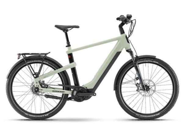 Winora YAKUN R5 PRO UNISEX i750Wh 5-G Nexus 24 Winora BCXK pistachio gloss Rh 55
