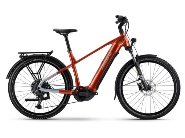 Haibike TREKKING 4 HIGH i720Wh 10-G Cues 25 HB YS2S GL_orange/silver Rh M/45