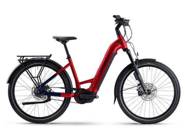 Haibike TREKKING 9 LOW ABS i800Wh 5-G Nexus 25-26 HB BCXK GL_dyn. red/blue Rh M/45