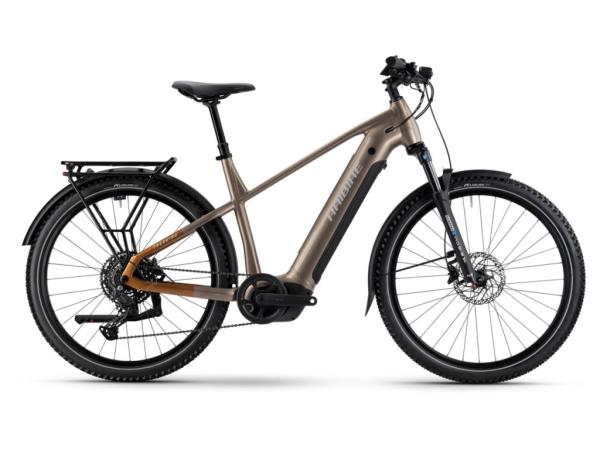 Haibike TREKKING 6.5 HIGH i600Wh 10-G Cues 25-26 HB BCXK GL_toffee/sand Rh L/50