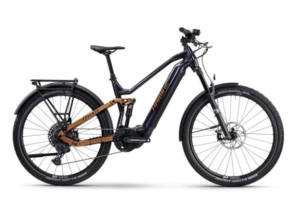 Haibike ADVENTR SE i720Wh 12-G GX Eagle 25 HB YX3S GL_purple/cognac Rh S/41