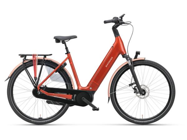 Batavus Finez E-go&reg;Power Plus Low 750 Wh 5-G FL 23-26 BAT BPI dark orange Rh 53