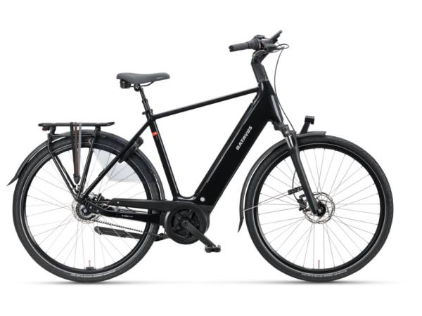 Batavus Finez E-go®Power Ex Hi 750 Wh 5-g FL/Bel 23-25 BAT BPI nero black Rh 53