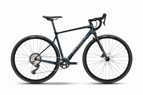 GHOST ASKET FULL PARTY metallic dark blue/carbon showing - glossy glänzend XL