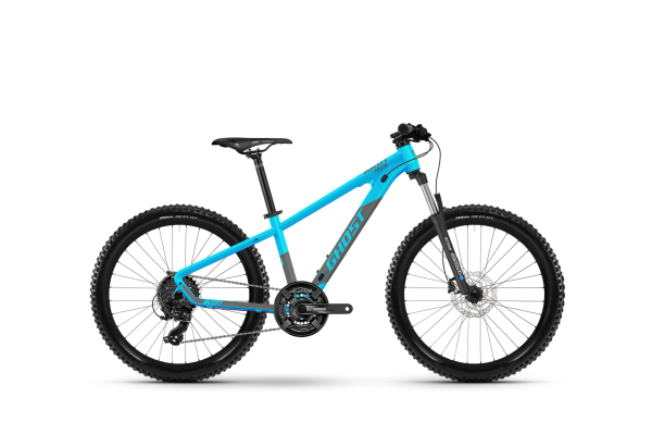 GHOST KATO YOUTH bright blue/black - glossy XXS