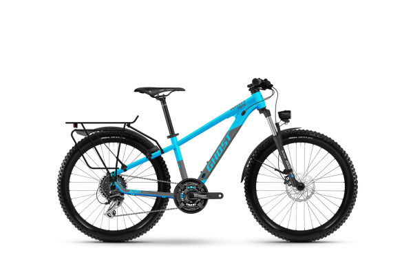 GHOST KATO YOUTH EQ bright blue/black - glossy XXS