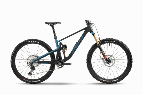 GHOST RIOT TRAIL CF/LC FULL PARTY carbon/metallic dirty blue - matt XL