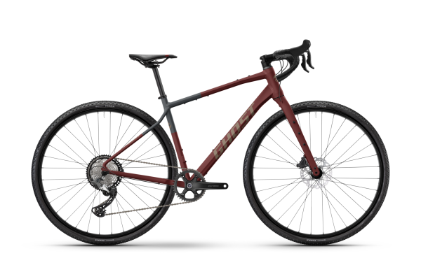 GHOST ASKET deep crimson/gunmetal gray matt XS