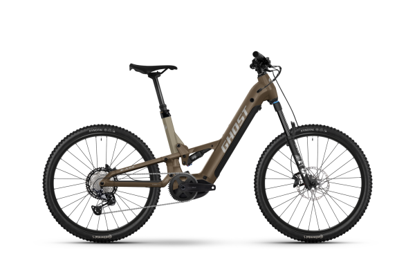 GHOST E-ASX ADVANCED LOW brown bear/stone gl&auml;nzend S