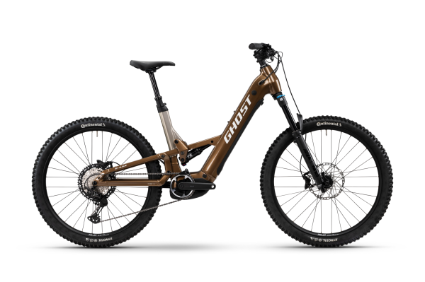 GHOST E-ASX ADVANCED LOW brown bear/stone gl&auml;nzend M
