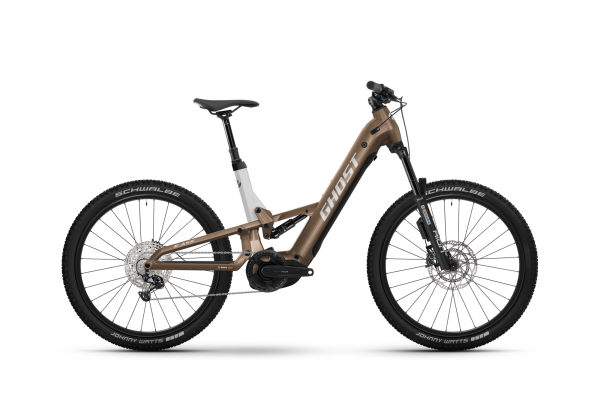 GHOST E-ASX ABS LOW coffee tropic rose/coffee arctic dust - glossy L