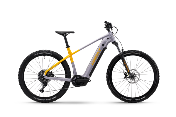 GHOST E-TERU UNIVERSAL shadow gray/dazzling mango gl&auml;nzend XL