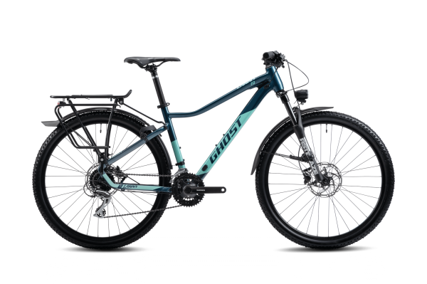 GHOST LANAO 27,5" EQ AL W pearl poseidon blue/green - matt S
