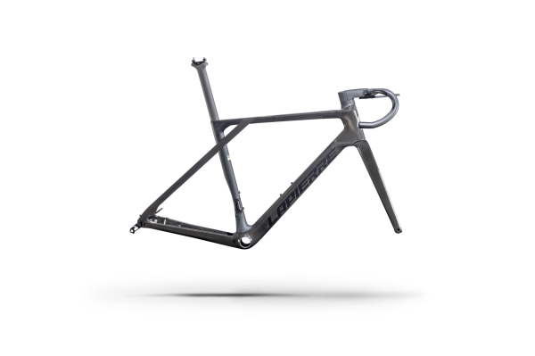 Lapierre XELIUS DRS FRAMESET raw carbon - glossy L
