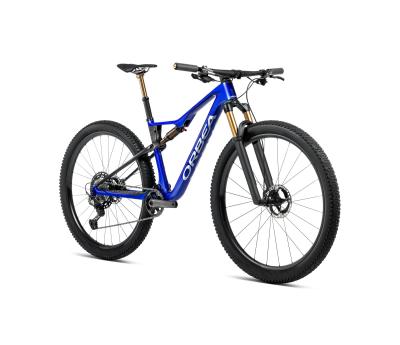 Orbea OIZ M-TEAM FACTORY XL Cobalt Blue (Gloss) - Carbon Raw (Matt) Produktbild 4