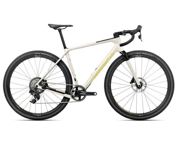 Orbea TERRA M21eTEAM 1X M Ivory White-Spicy Lime (Gloss)