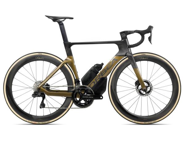 Orbea ORCA AERO M10iLTD 49 Olive Green (Gloss) - Carbon Raw (Matt)