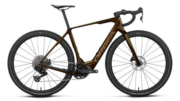 Orbea DENNA M31e S Caramel Carbon View - Golden Sand (Gloss)