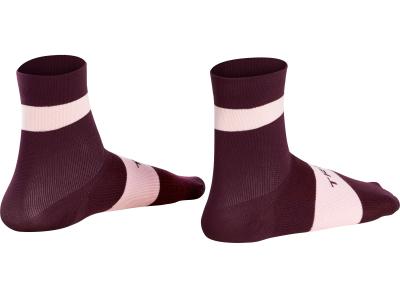Trek Socke Trek Race Quarter XL (45-47+) Mulberry Produktbild 1