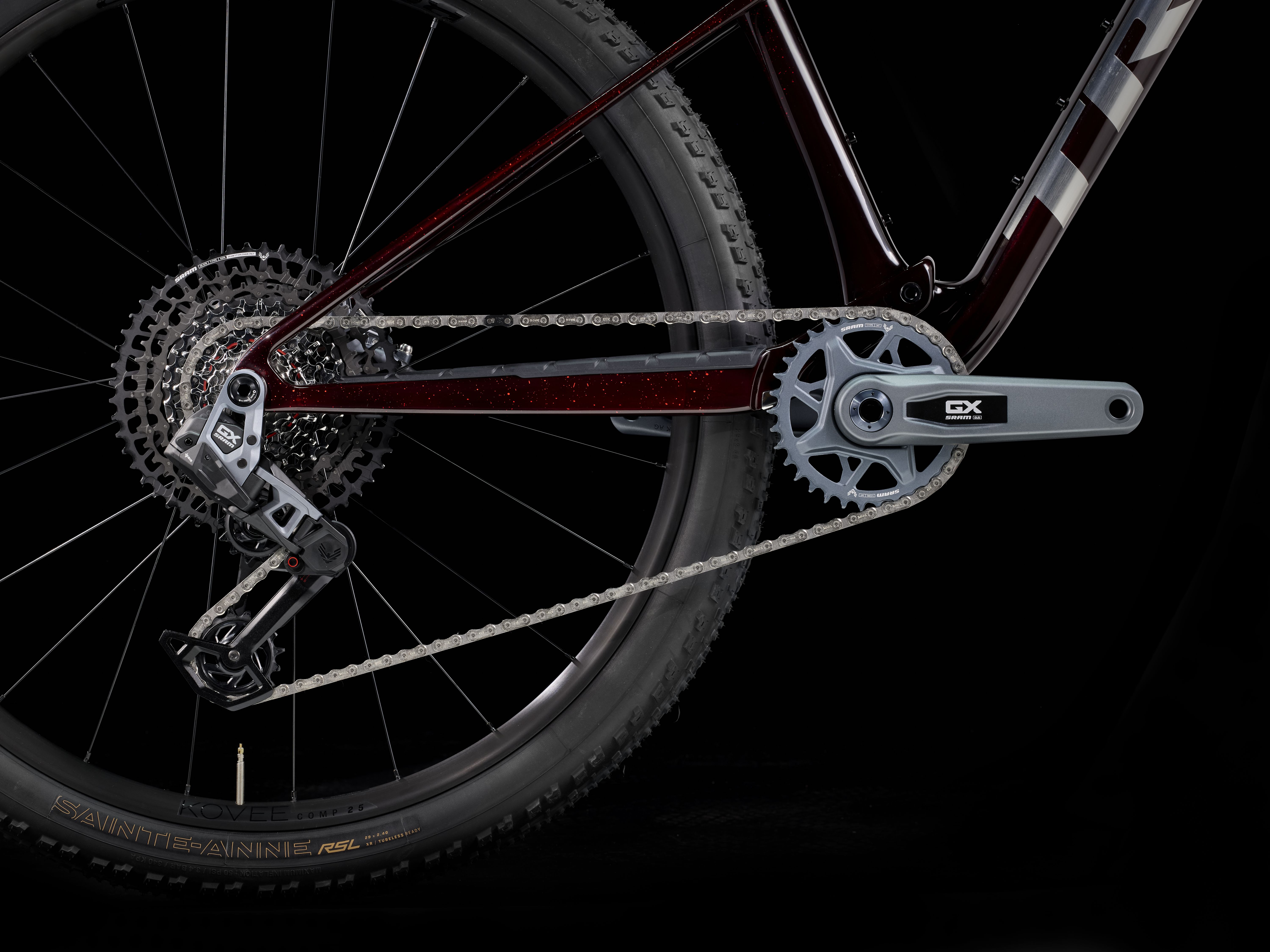 Trek Supercaliber SL 9.7GXAXS S Red Carbon Smoke Produktbild 5