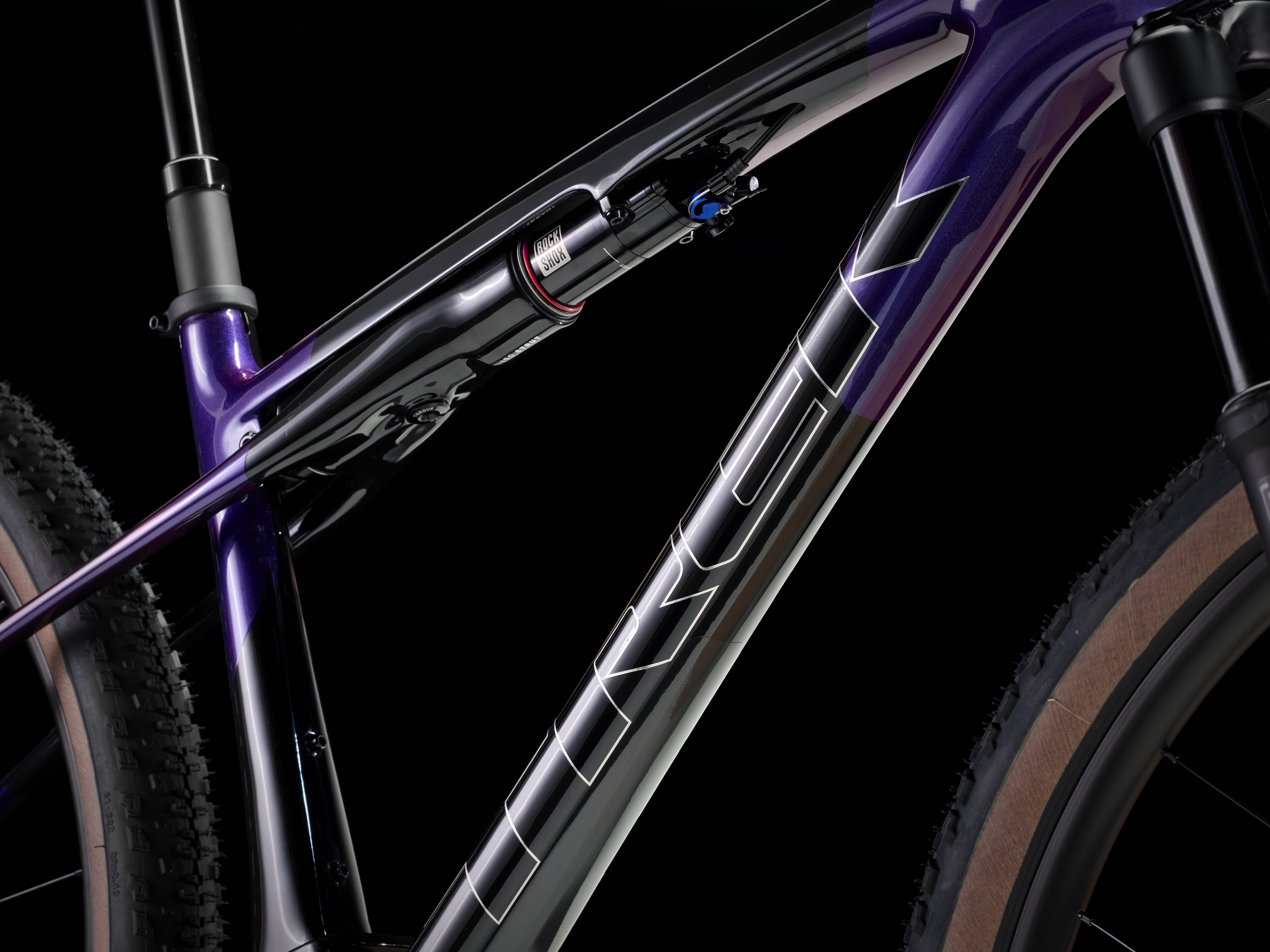 Trek Supercaliber SL 9.7GXAXS M Carbon Smoke/Purple Produktbild 10
