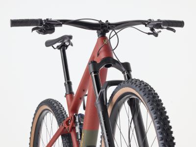 Trek Top Fuel 9.8 M Matte Sedona Red/ Pennyflake Produktbild 3